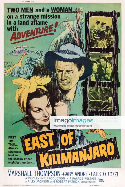 Movie poster for East of Kilimanjaro (1962)