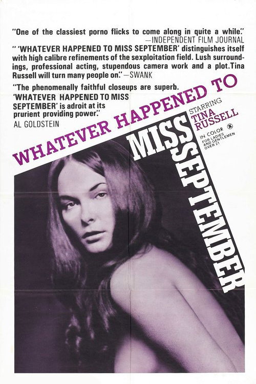 Movie poster for Whatever Happened to Miss September? (1973)