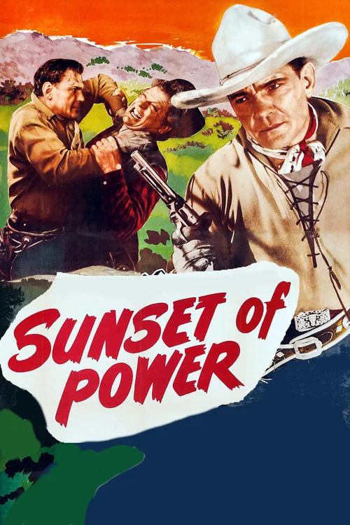 Movie poster for Sunset of Power (1936)