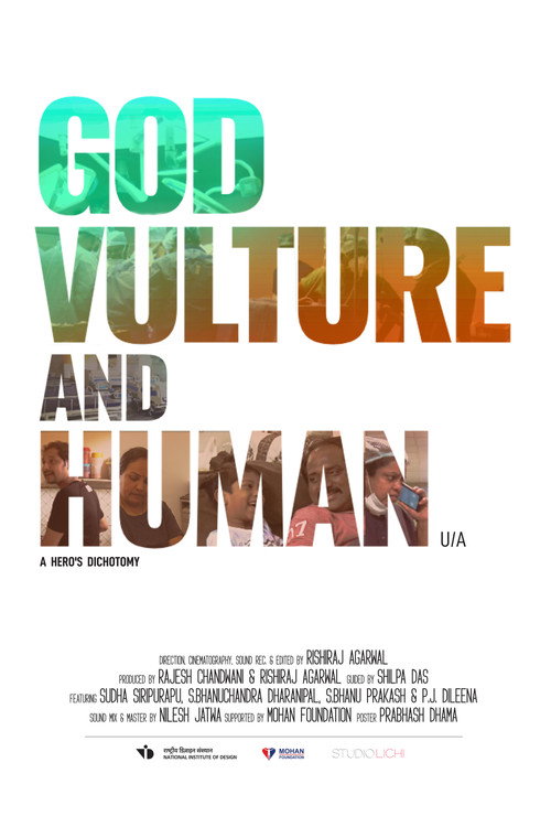 Movie poster for God Vulture and Human (2023)