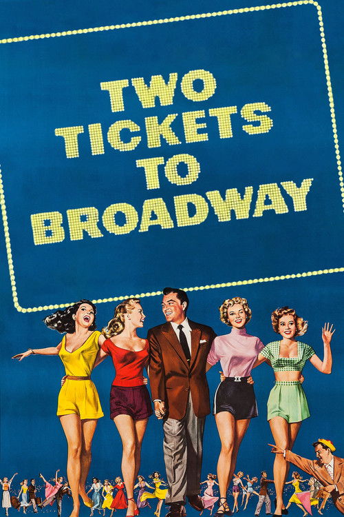 Movie poster for Two Tickets to Broadway (1951)