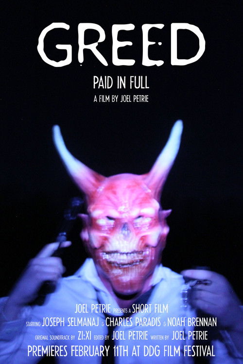 Movie poster for GREED (2026)