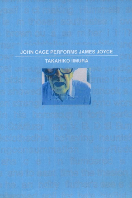 Movie poster for John Cage Performs James Joyce (1985)