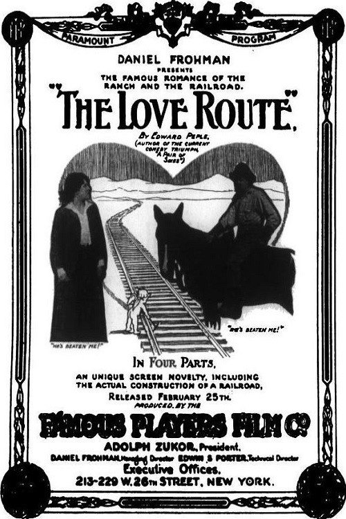 Movie poster for The Love Route (1915)