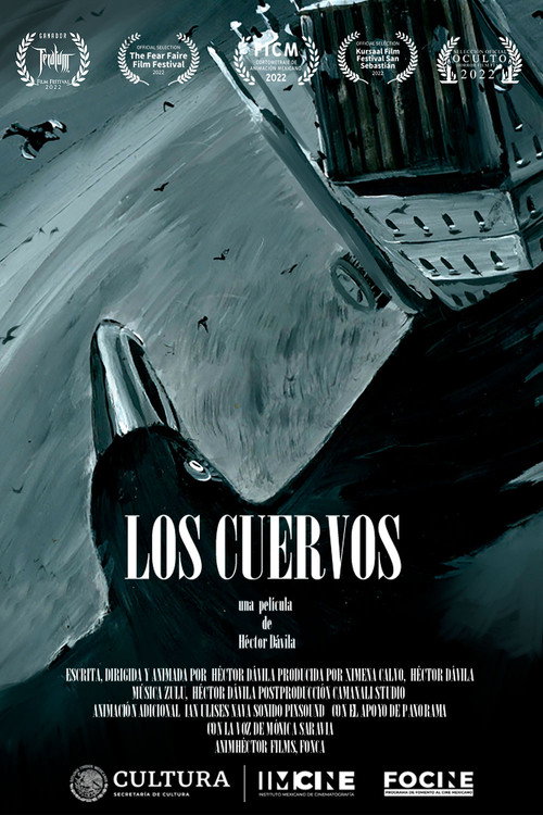 Movie poster for Los cuervos (2022)