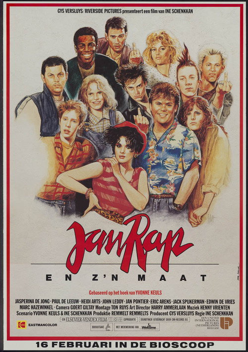 Movie poster for Jan Rap en z'n maat (1989)