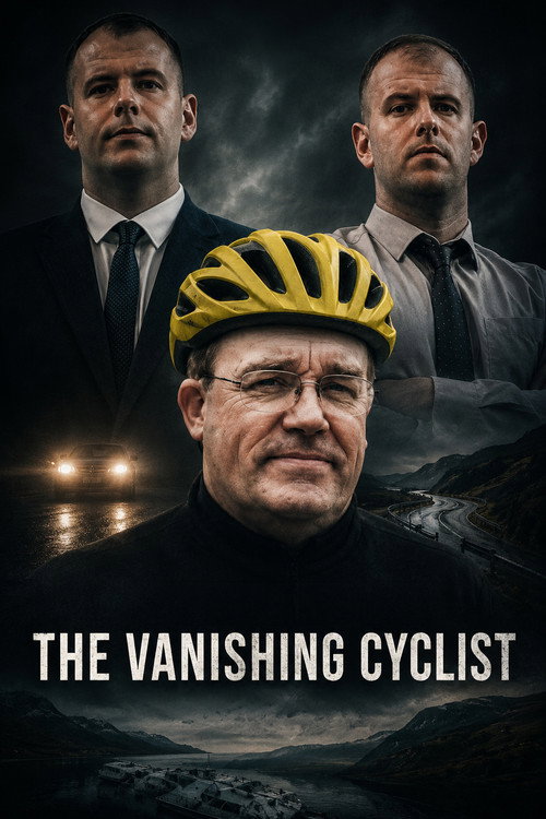 Movie poster for The Vanishing Cyclist (2025)