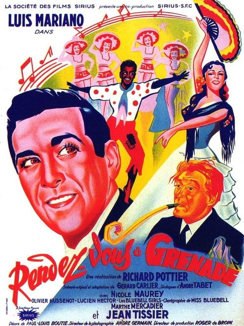 Movie poster for Rendezvous in Grenada (1951)