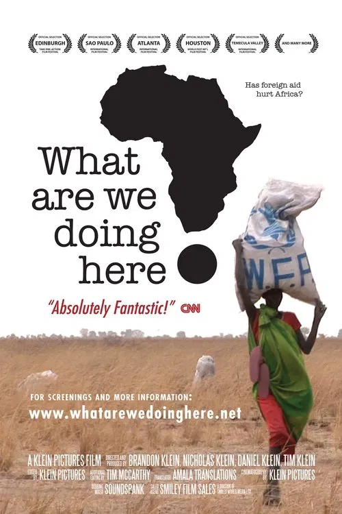 Movie poster for What Are We Doing Here? (2008)