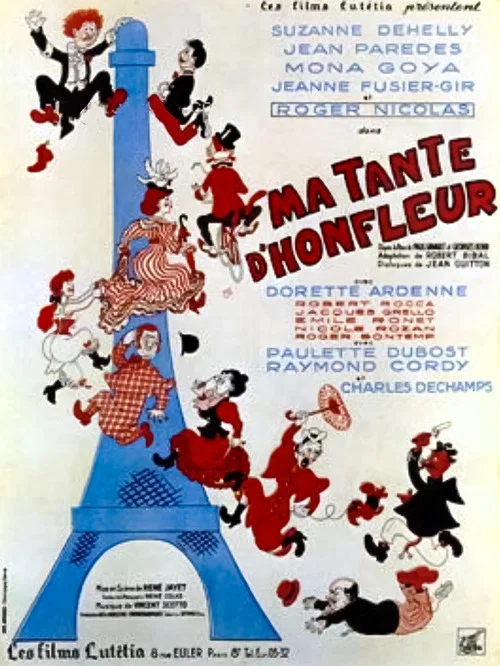 Movie poster for My Aunt from Honfleur (1949)