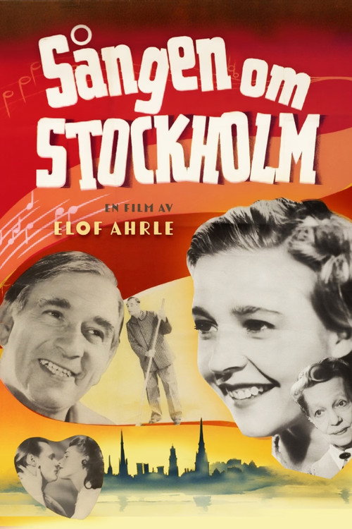 Movie poster for Song of Stockholm (1947)