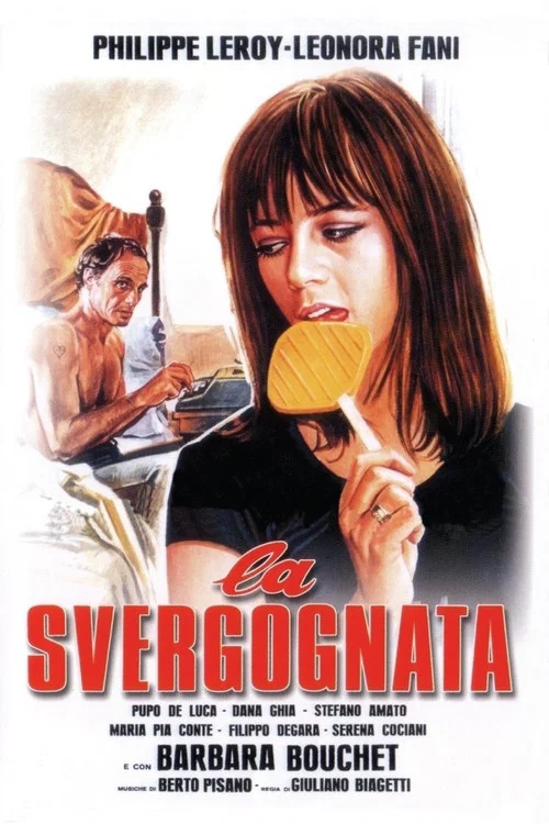 Movie poster for La svergognata (1974)