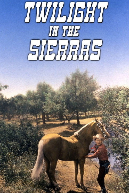 Movie poster for Twilight in the Sierras (1950)