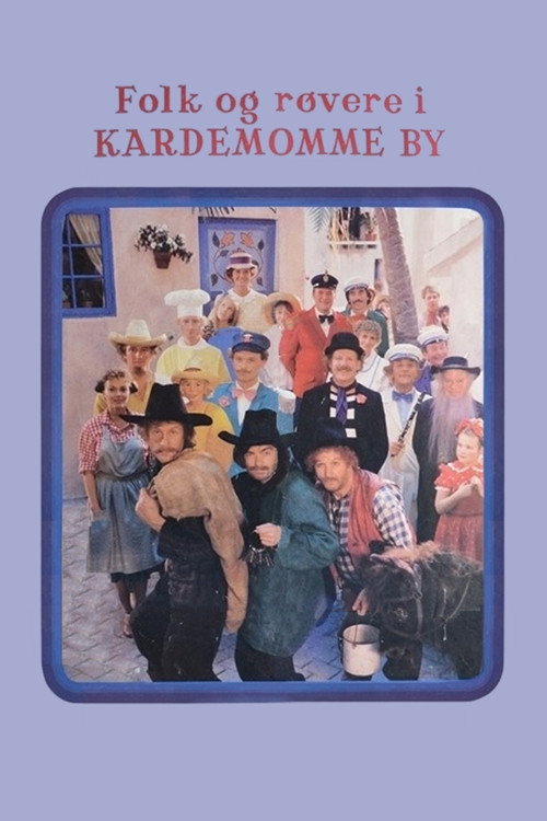 Movie poster for Folk og røvere i Kardemomme by (1988)
