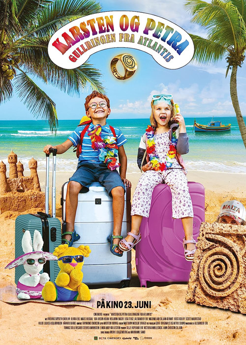 Movie poster for Casper and Emma: The Golden Ring from Atlantis (2023)