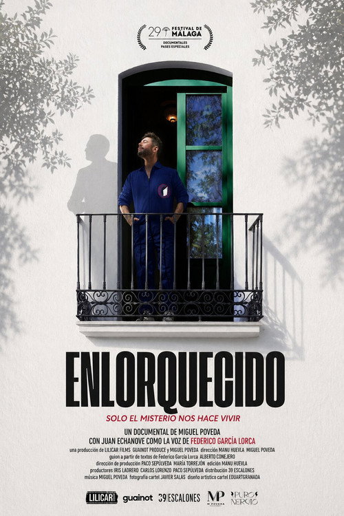 Movie poster for Enlorquecido: Solo el misterio nos hace vivir (2026)