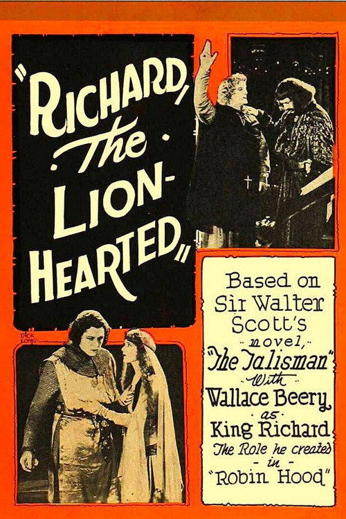 Movie poster for Richard the Lion-Hearted (1923)