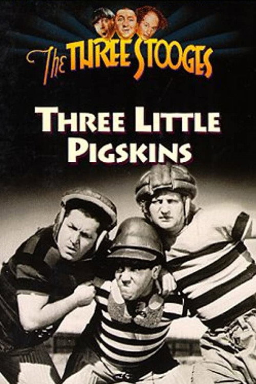 Movie poster for Three Little Pigskins (1934)