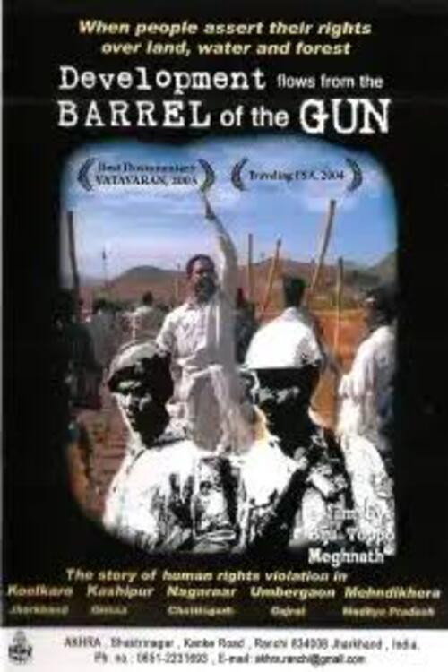 Movie poster for Development Flows From The Barrel Of The Gun