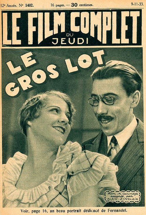 Movie poster for Le Gros Lot (1933)
