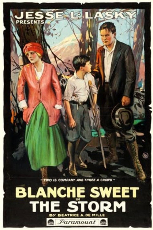 Movie poster for The Storm (1916)