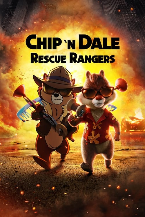 Movie poster for Chip 'n Dale: Rescue Rangers (2022)