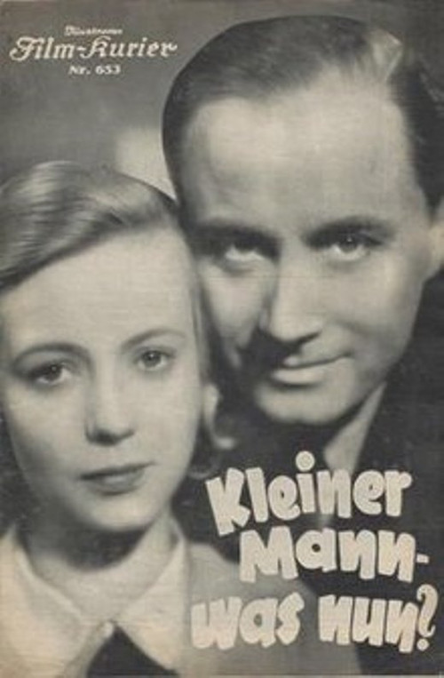 Movie poster for Kleiner Mann – was nun? (1933)