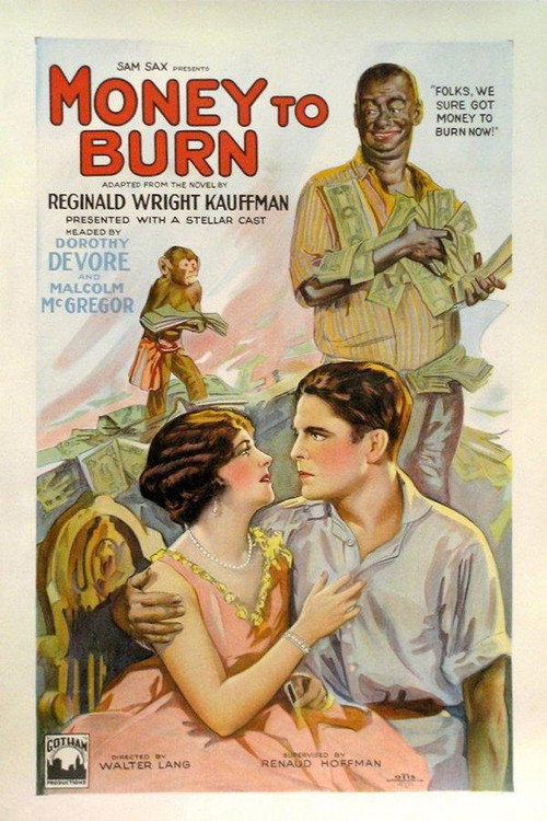Movie poster for Money to Burn (1926)