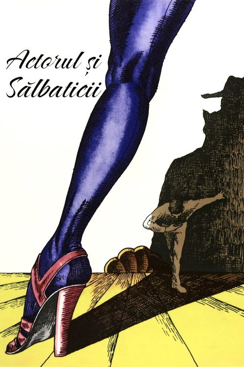 Movie poster for The Actor and the Savages (1975)