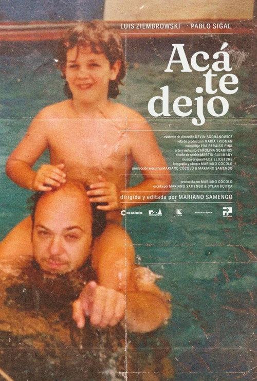 Movie poster for Acá te dejo (2023)