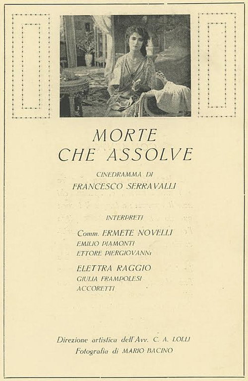 Movie poster for The Absolving Death (1918)