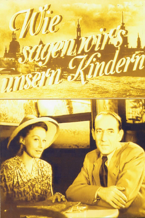 Movie poster for Wie sagen wir's unsern Kindern (1949)