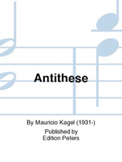 Movie poster for Antithese (1965)