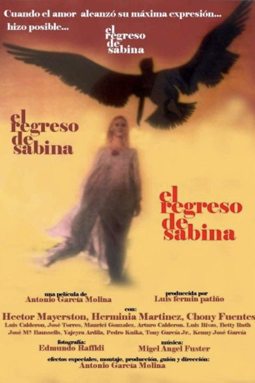 Movie poster for El regreso de Sabina (1980)