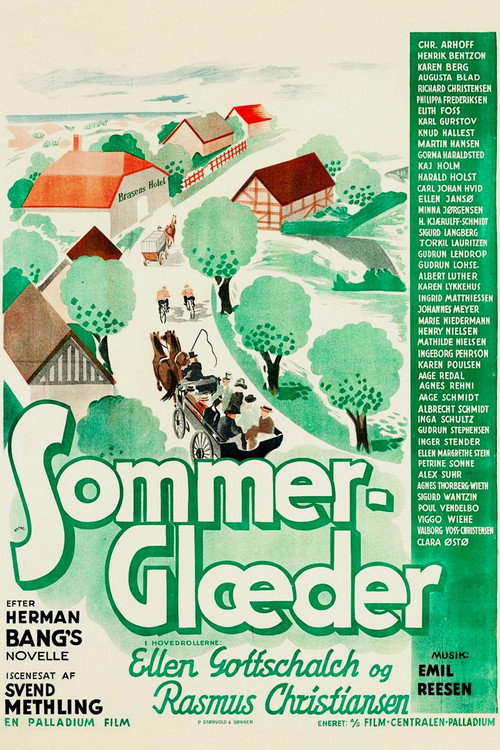 Movie poster for Sommerglæder (1940)