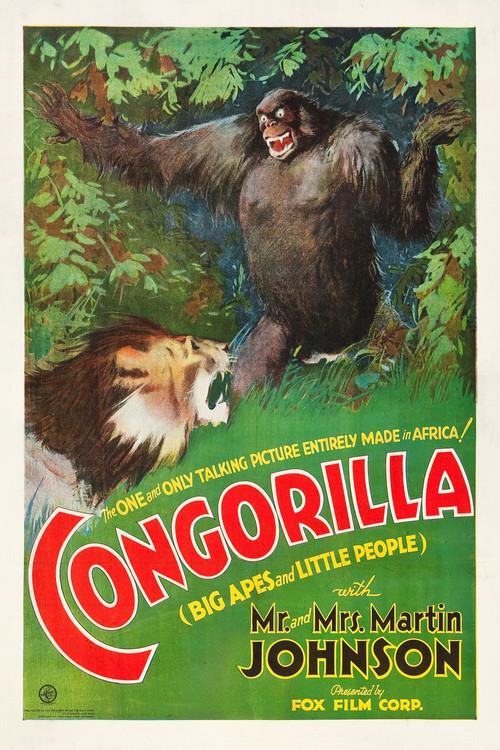 Movie poster for Congorilla (1932)