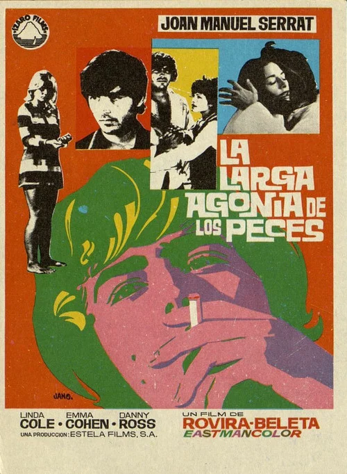 Movie poster for The Long Agony of Fish Out of Water (1970)