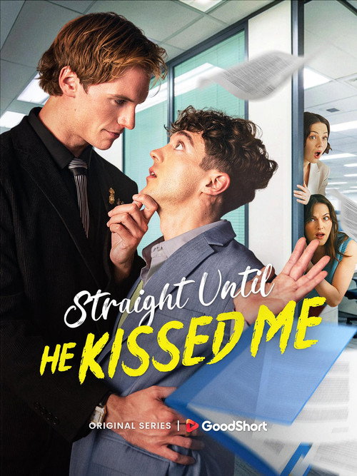 Series poster for Straight Until He Kissed Me (2025)