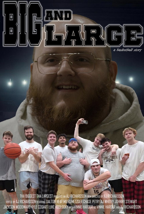 Movie poster for Big and Large: A Basketball Story (2026)