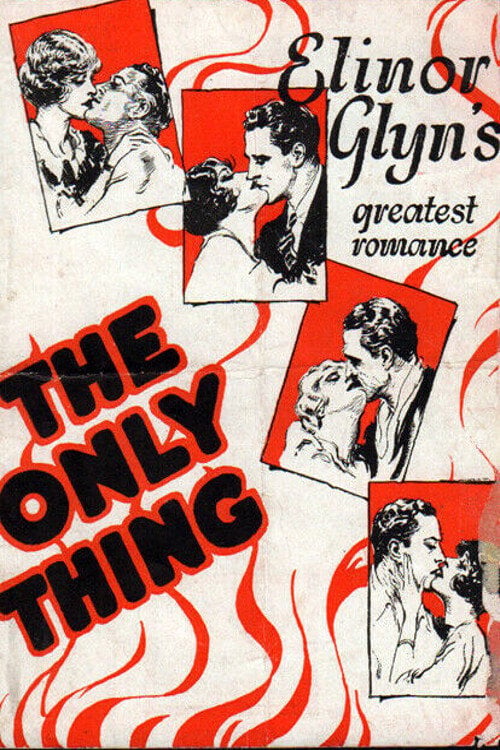 Movie poster for The Only Thing (1925)