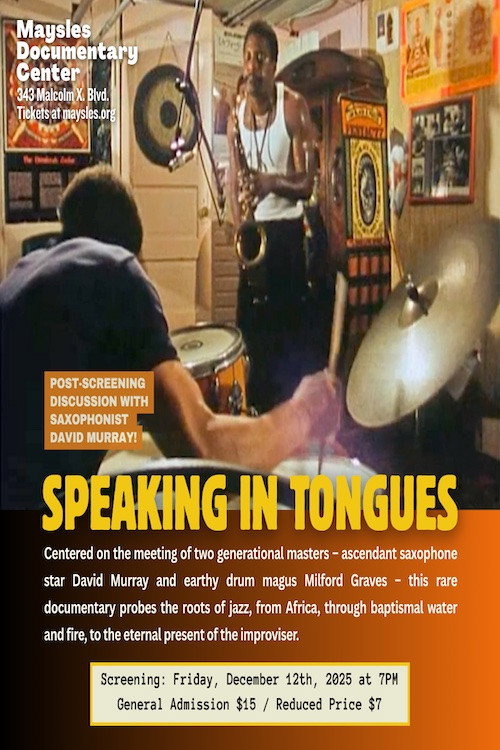 Movie poster for Speaking in Tongues (1982)