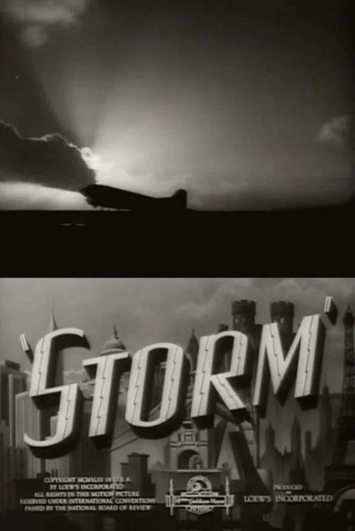 Movie poster for Storm (1943)