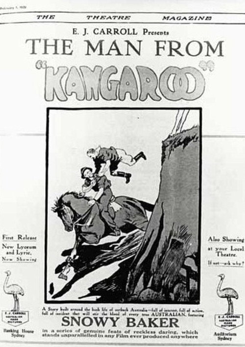 Movie poster for The Man from Kangaroo (1920)