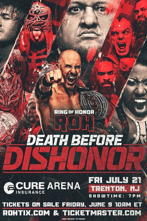 Movie poster for ROH: Death Before Dishonor 2023 (2023)