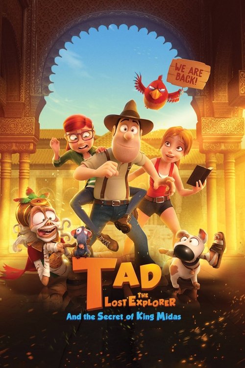 Movie poster for Tad, the Lost Explorer, and the Secret of King Midas (2017)