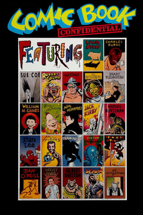 Movie poster for Comic Book Confidential (1989)