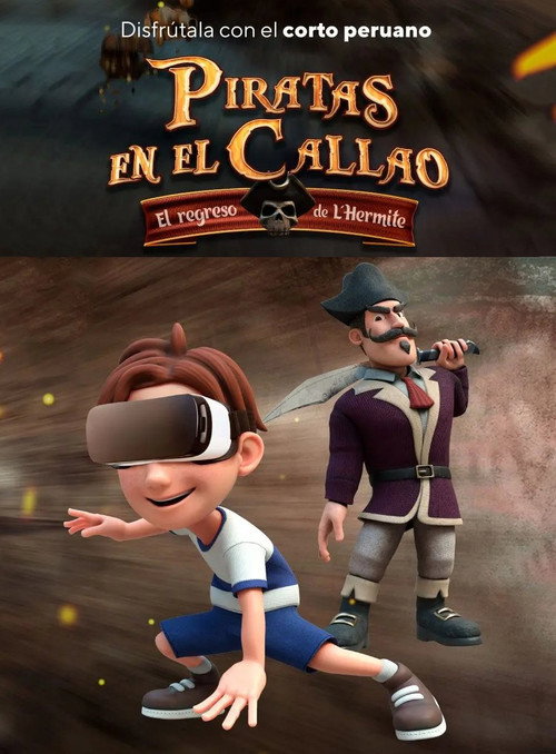 Movie poster for Piratas en el Callao y el Regreso de L'Hermite (2024)