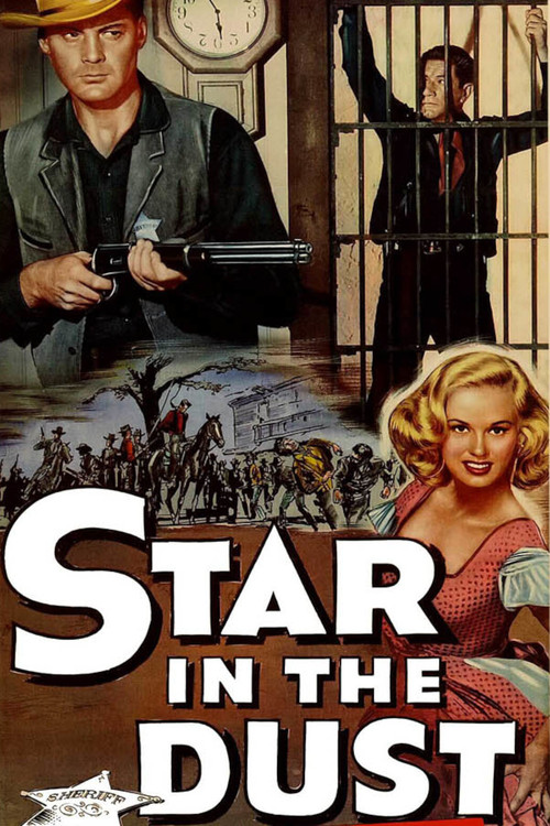 Movie poster for Star in the Dust (1956)
