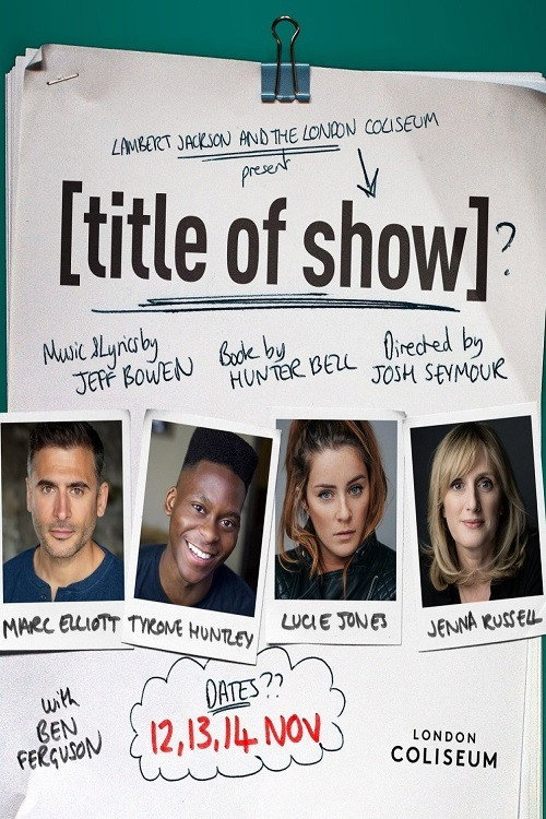 Movie poster for [title of show] (2020)
