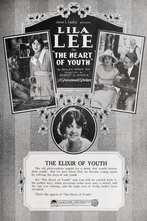 Movie poster for The Heart of Youth (1919)